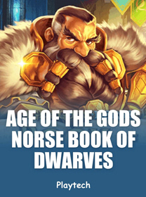 Age of the Gods Norse Book of Dwarves Slot: Info Provider, RTP, dan Max Win game cover
