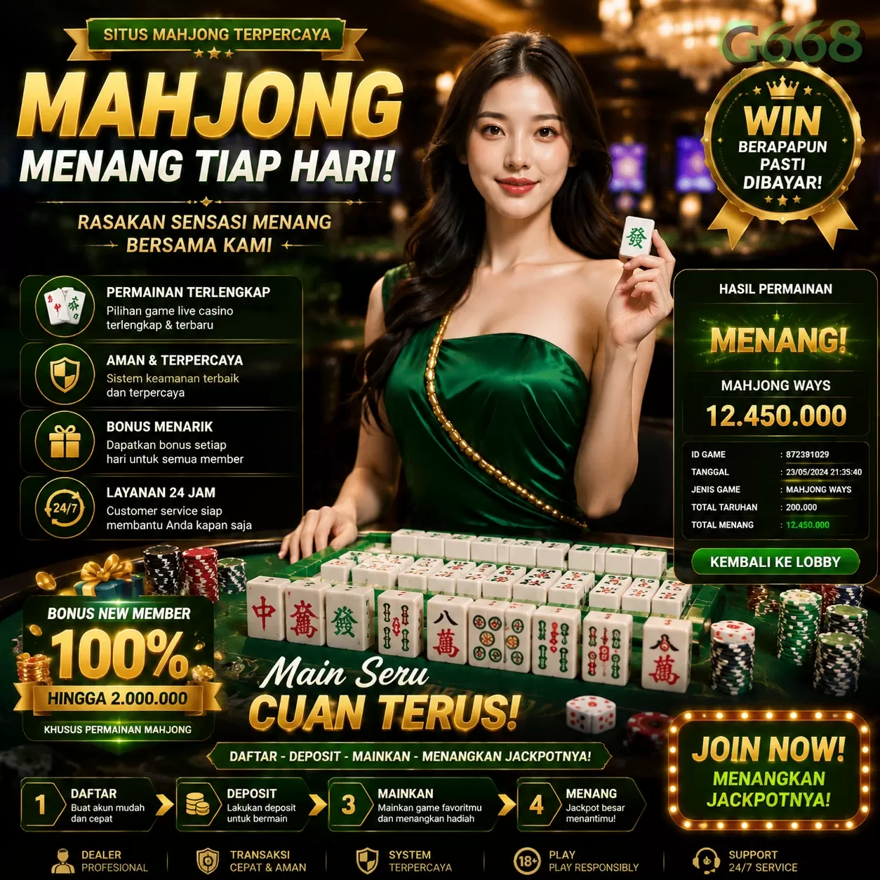 Slot Gacor idg668 Setiap Hari
